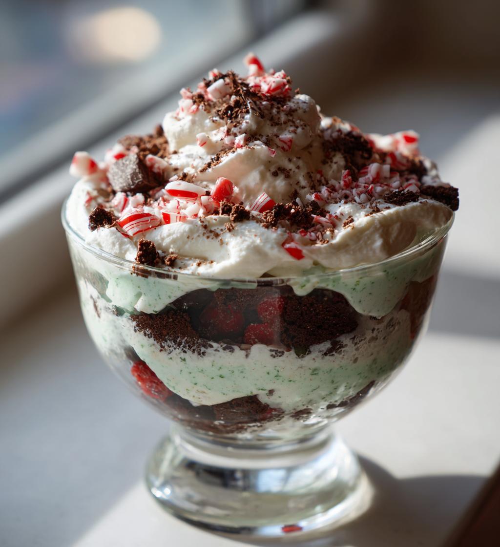 peppermint trifle