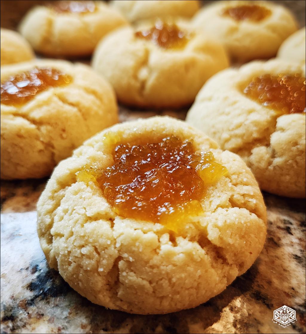 pineapple thumbprint cookies