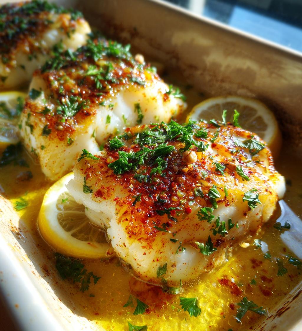 poor mans lobster cod baked fish