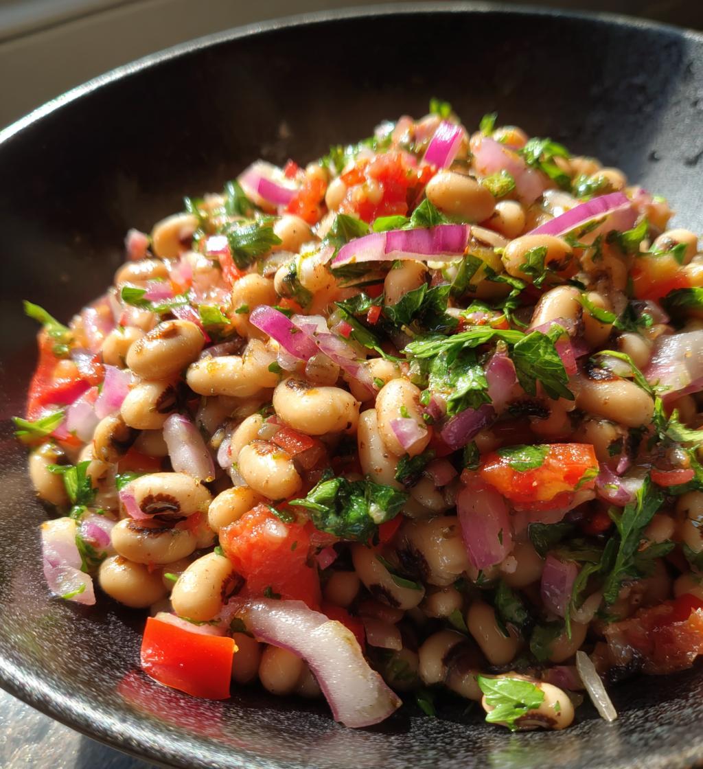 portuguese black eyed pea salad