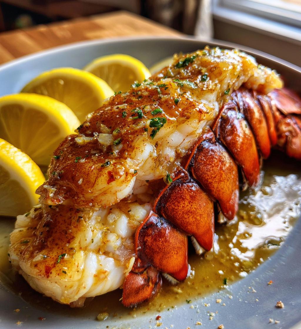 prepare lobster tail