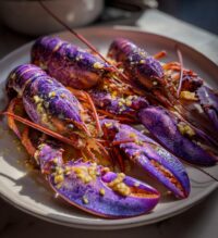 purple lobster