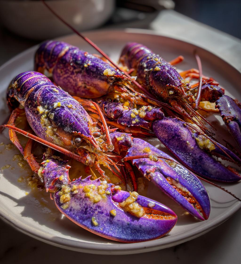 purple lobster
