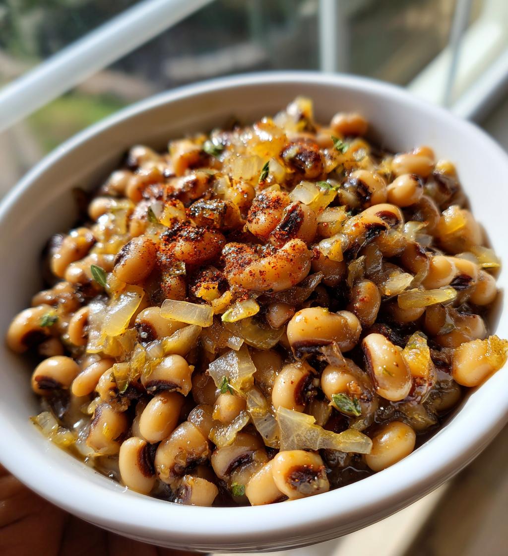 quick black eyed peas recipe