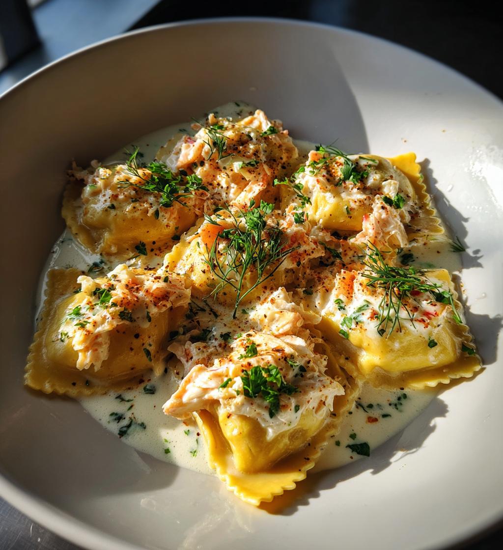 ravioli lobster