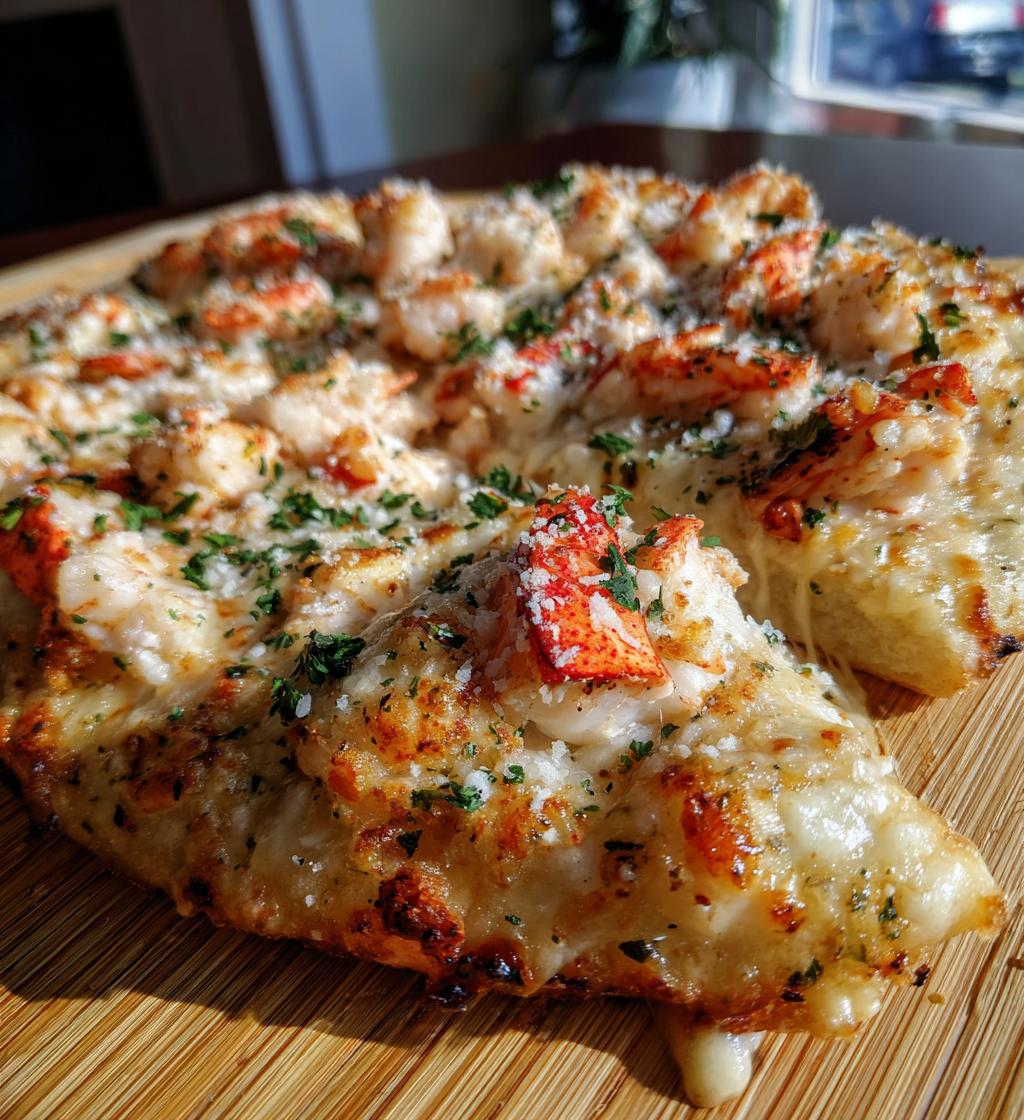red lobster lobster pizza