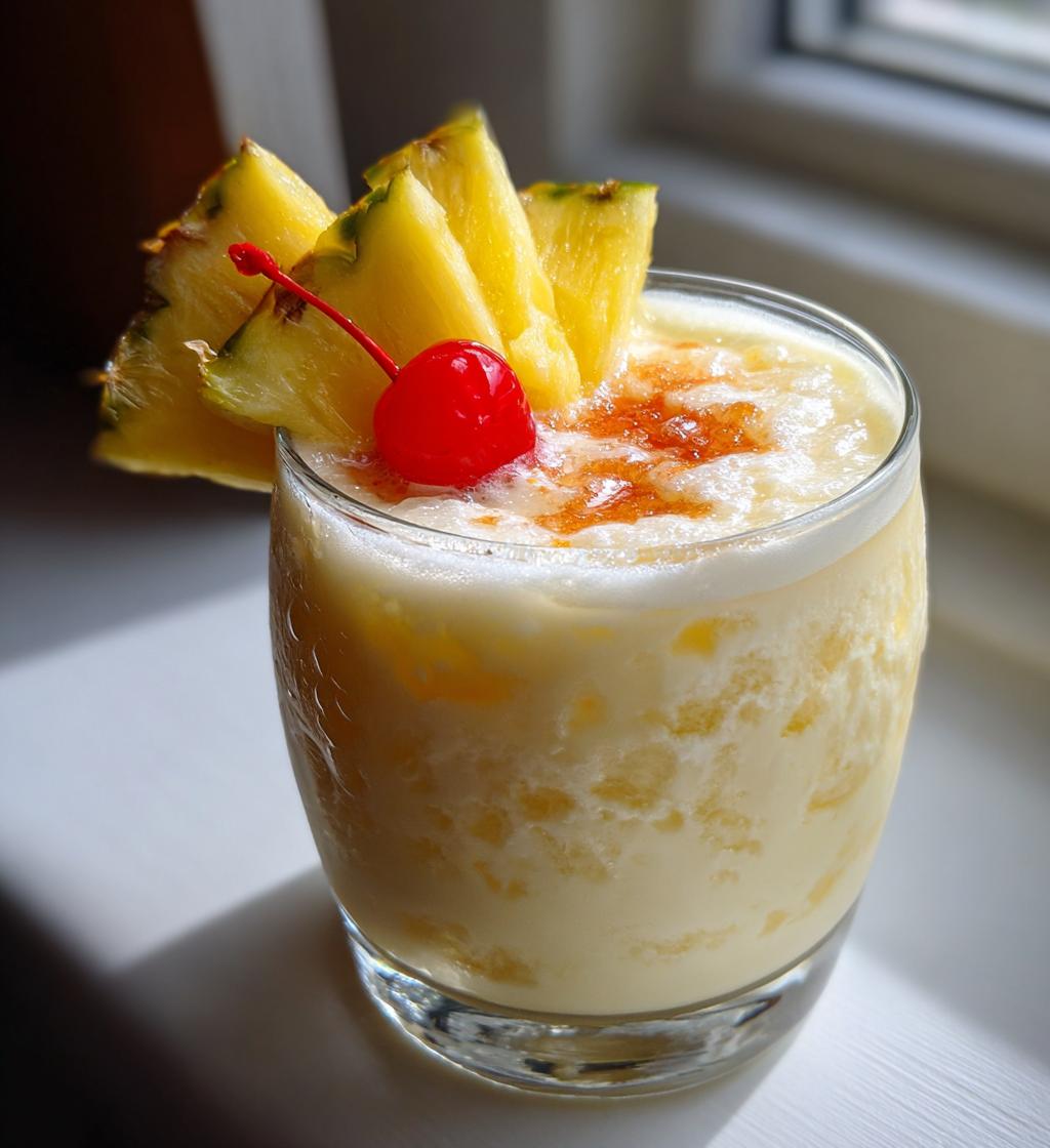 red lobster pina colada drink