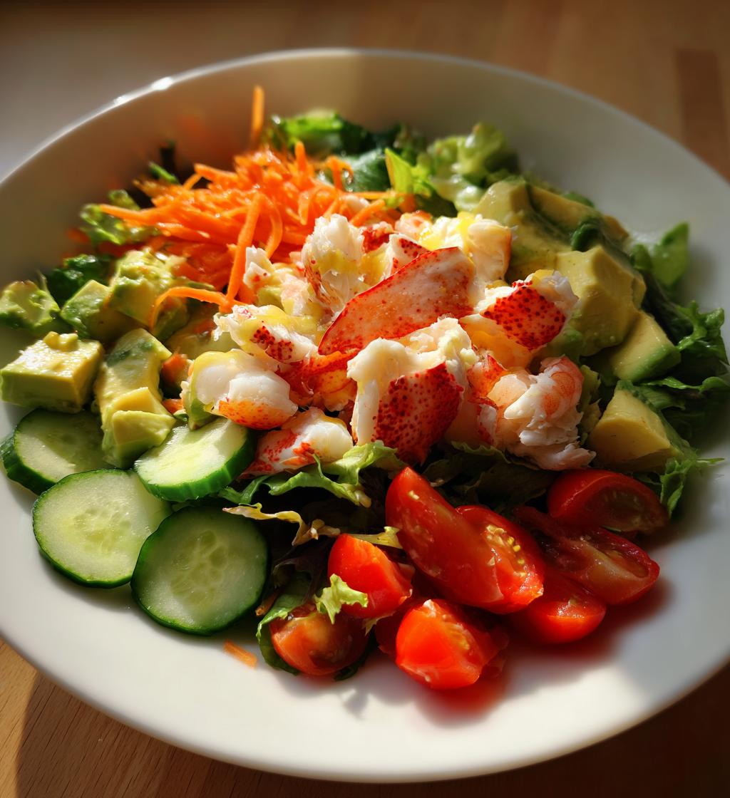 red lobster salad