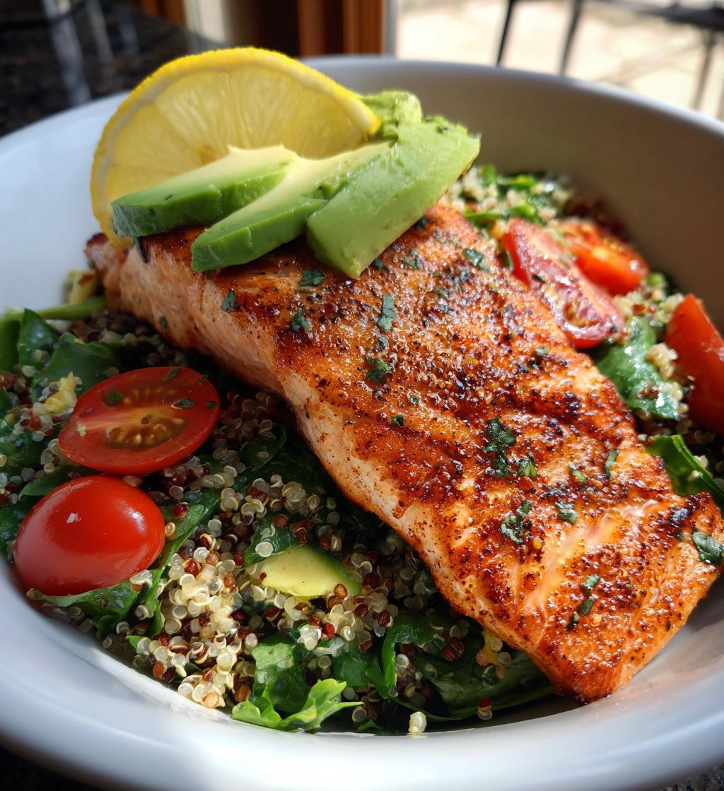 red lobster salmon bowl