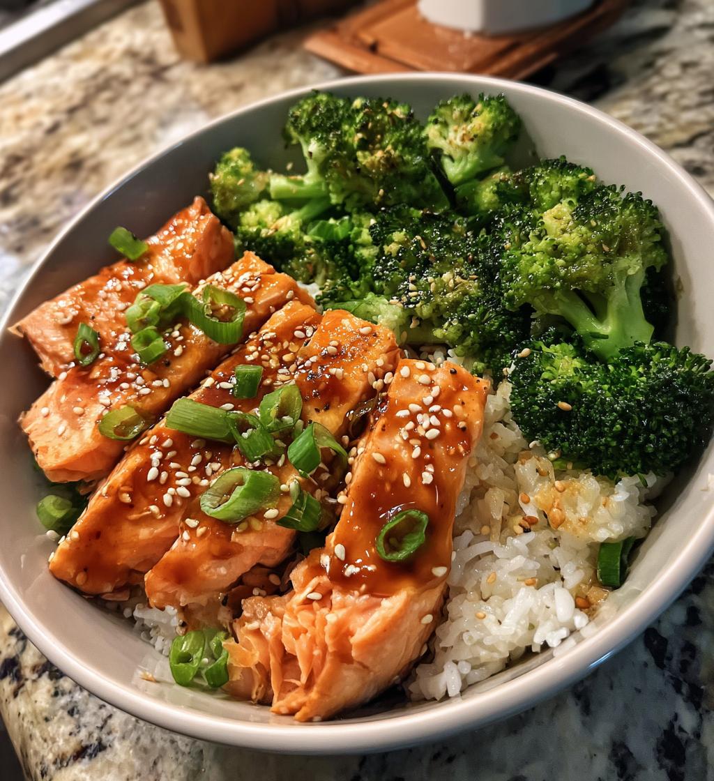 red lobster sesame soy salmon bowl