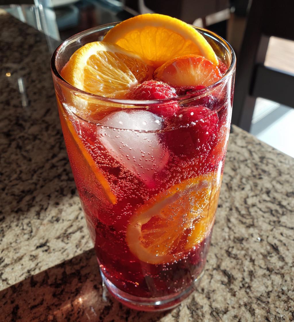 red lobster snowglobe sangria