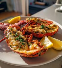 roasted lobster