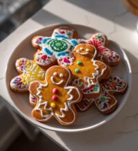 royal icing gingerbread men