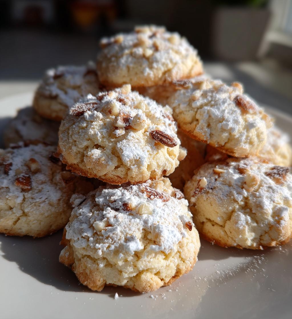 russian tea cake recipe card