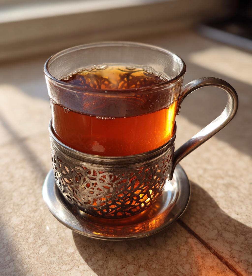 russian tea glass holder