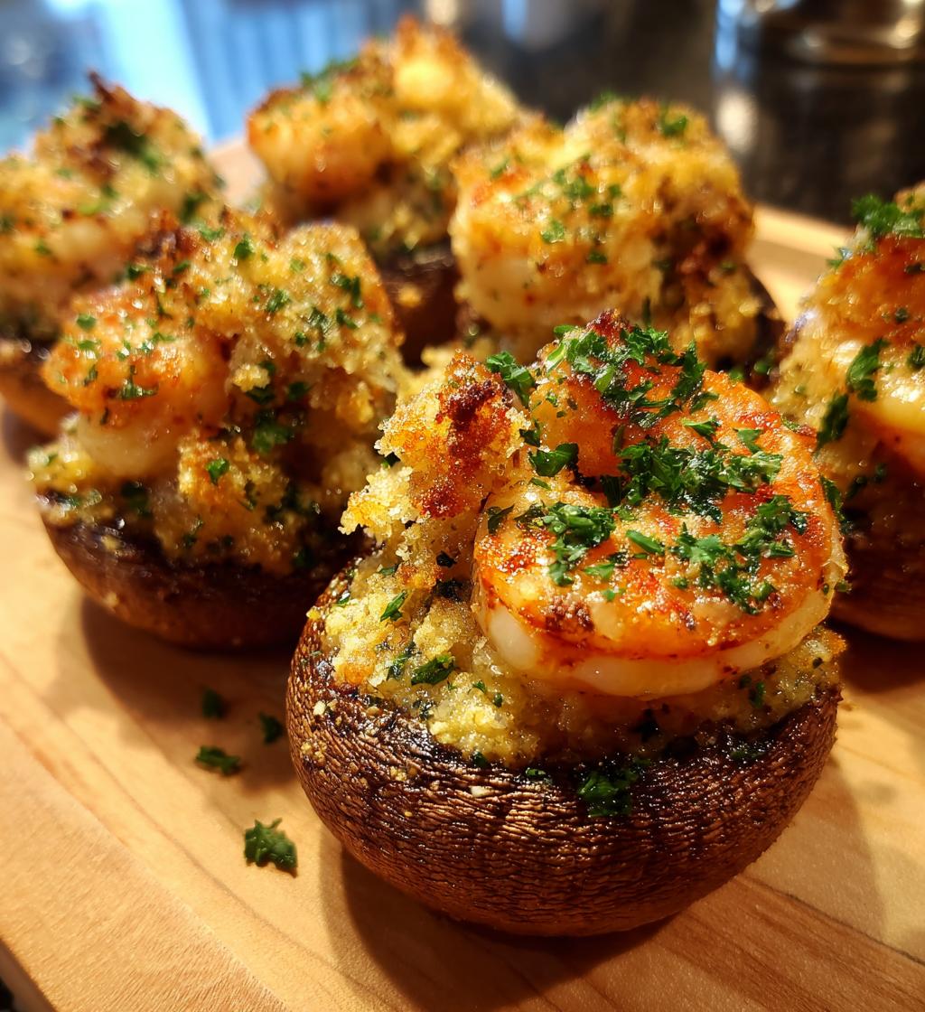 seafood stuffed mushrooms red lobster