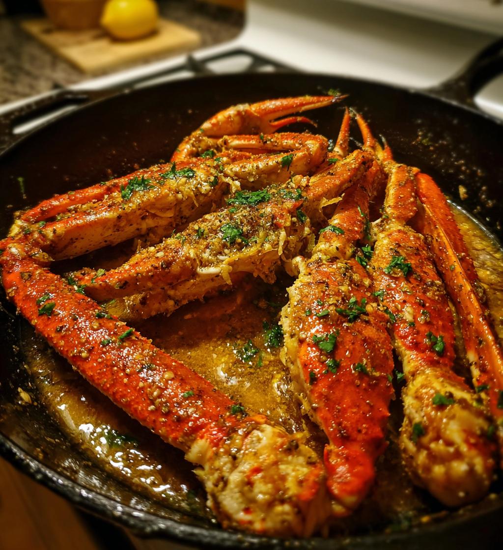 seasoned crab legs recipe
