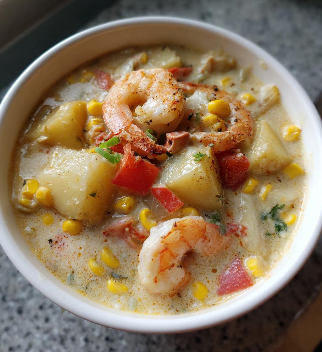 shrimp and lobster chowder longhorn