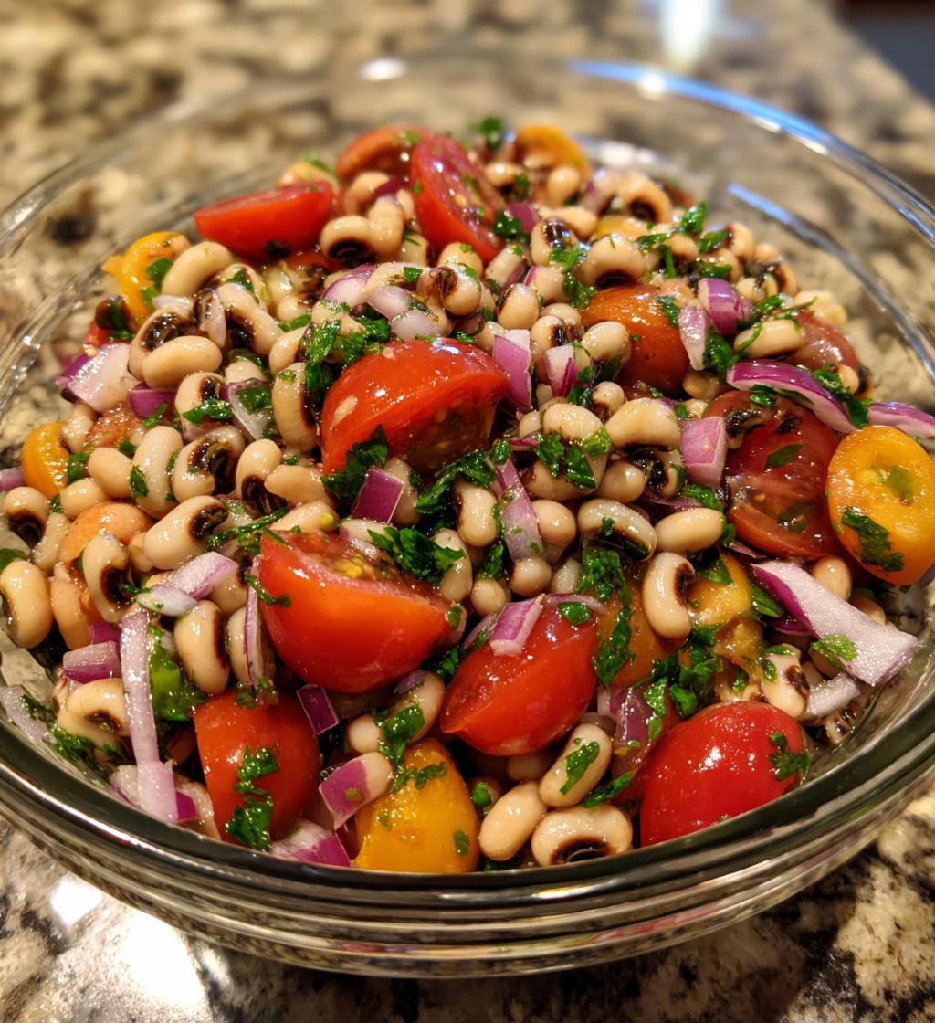 simple black-eyed pea salad