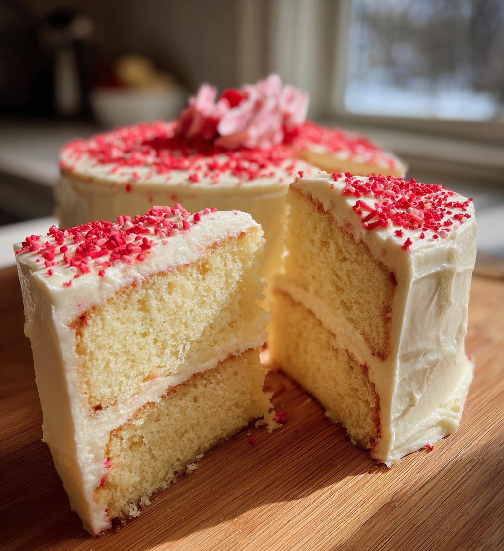 simple valentine cake