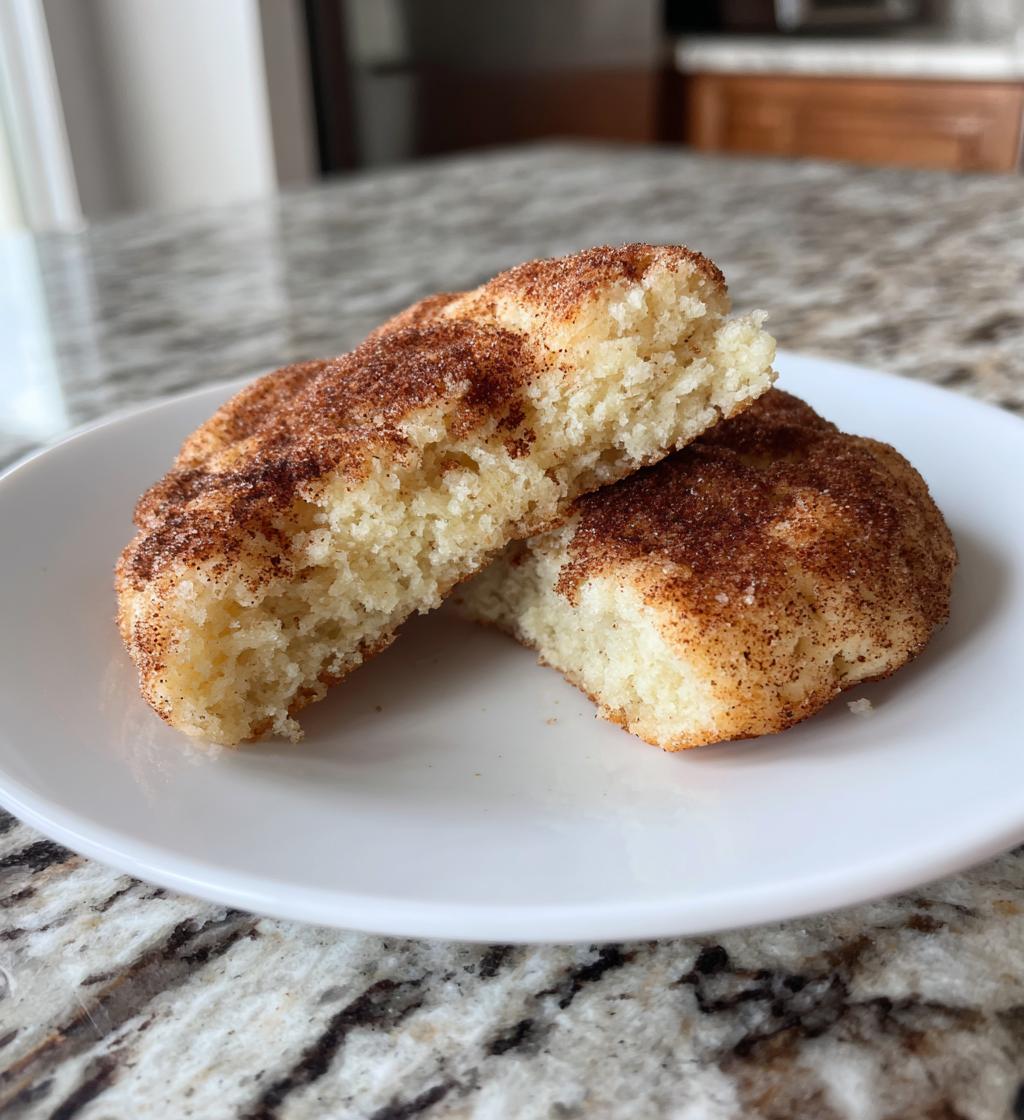 single serve snickerdoodle cookie