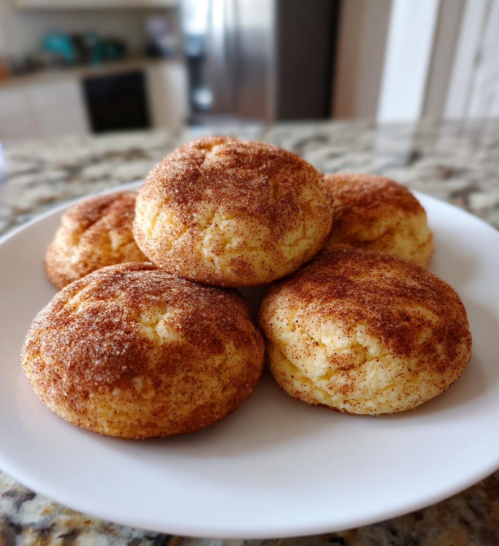 small batch snickerdoodle cookies