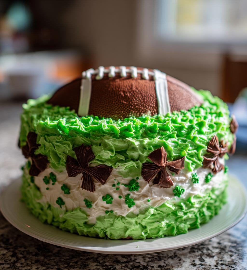 small football cake