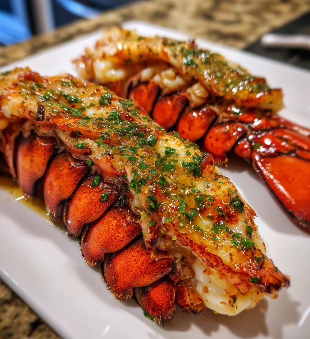 smoked lobster tail traeger