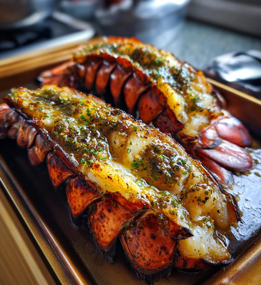 smoked lobster tail
