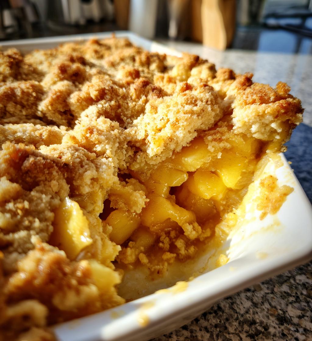 snickerdoodle apple cobbler