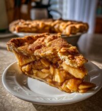 snickerdoodle apple pie