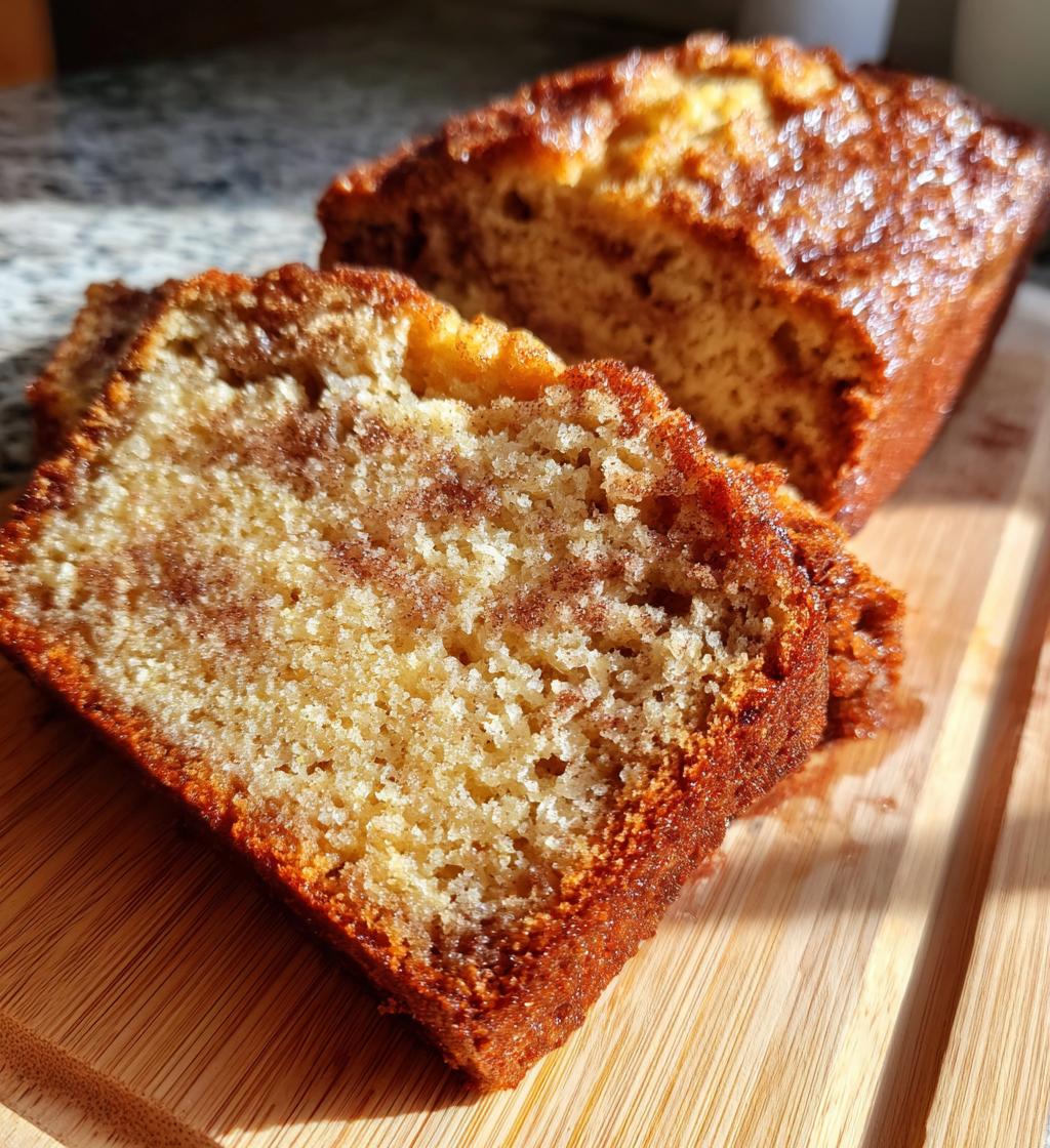 snickerdoodle banana bread