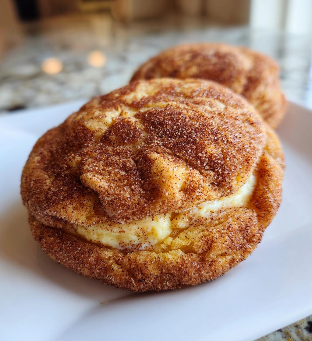 snickerdoodle cheesecake cookies