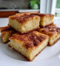 snickerdoodle cookie bars 9x13