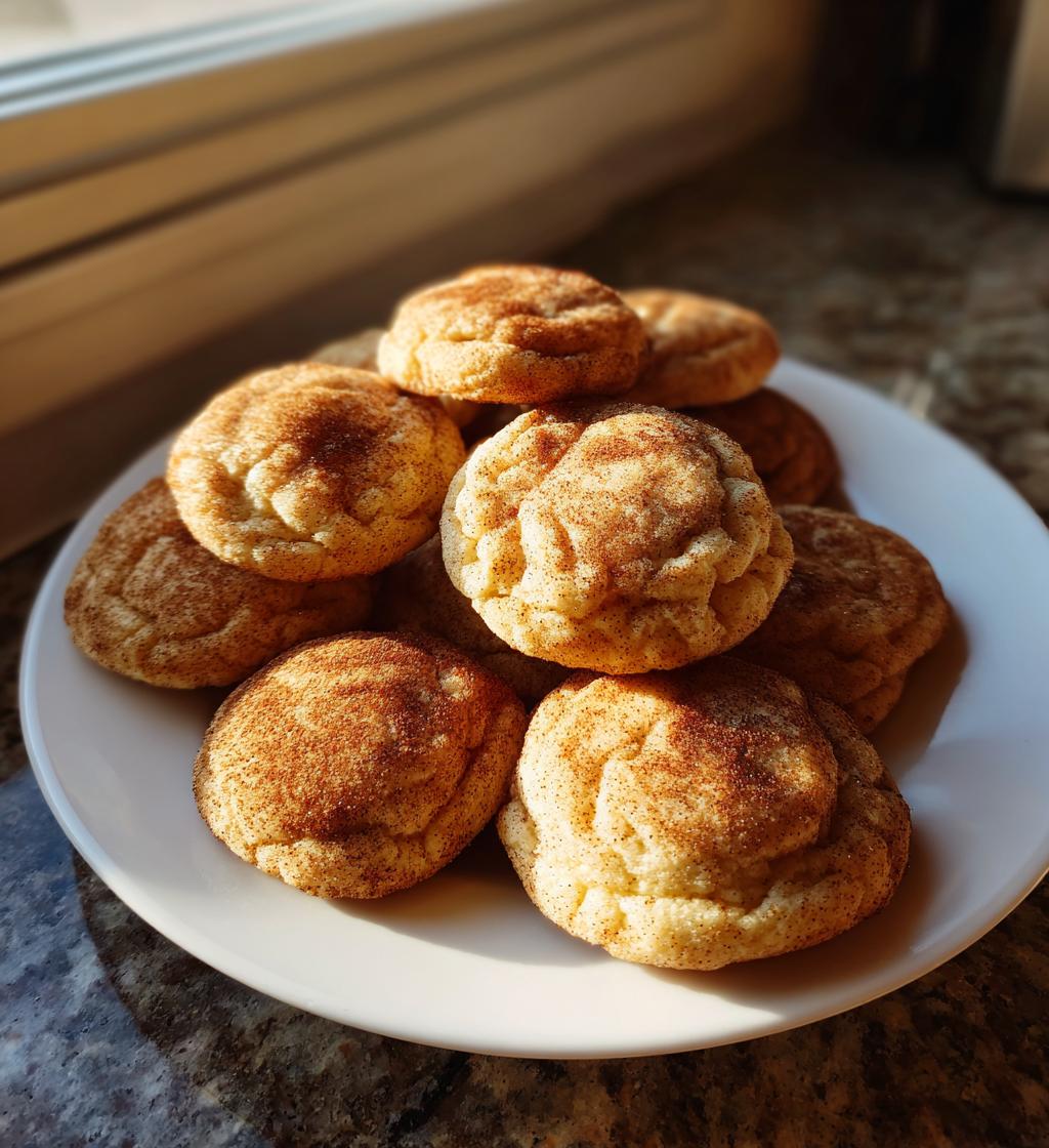 snickerdoodle cookies aesthetic