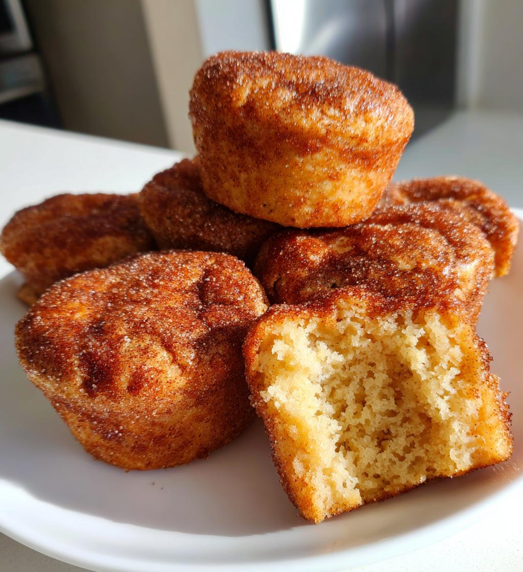 snickerdoodle muffins recipe
