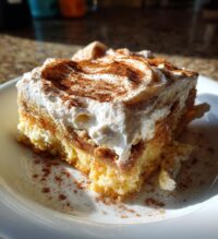snickerdoodle poke cake