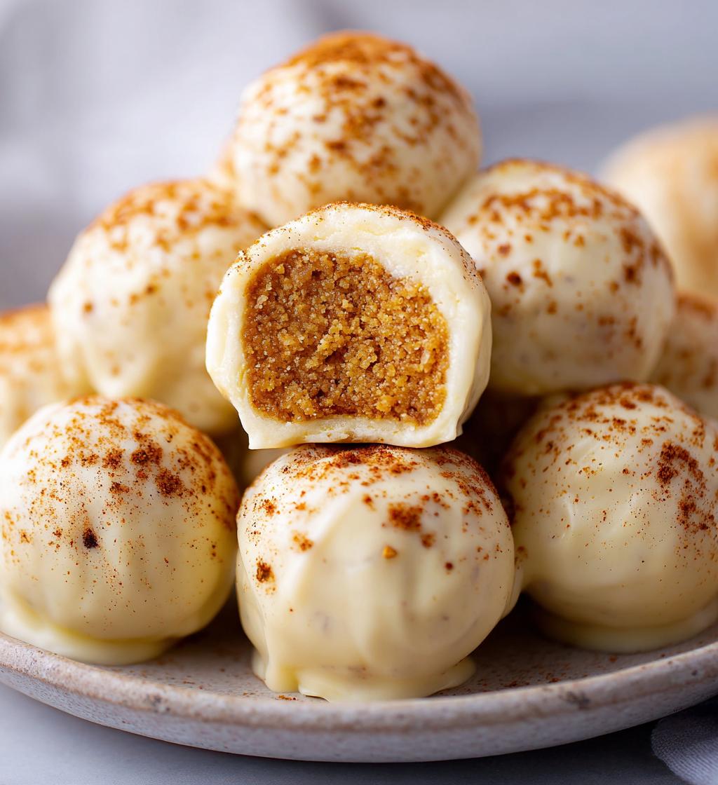 snickerdoodle truffles