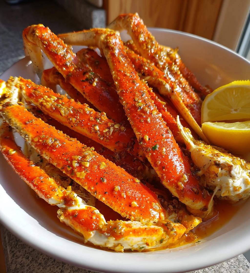snow crab legs recipe baked