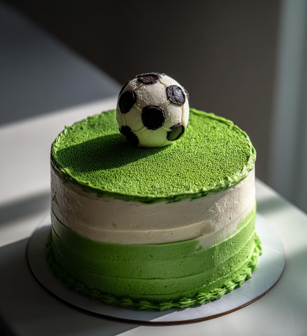 soccer football cake