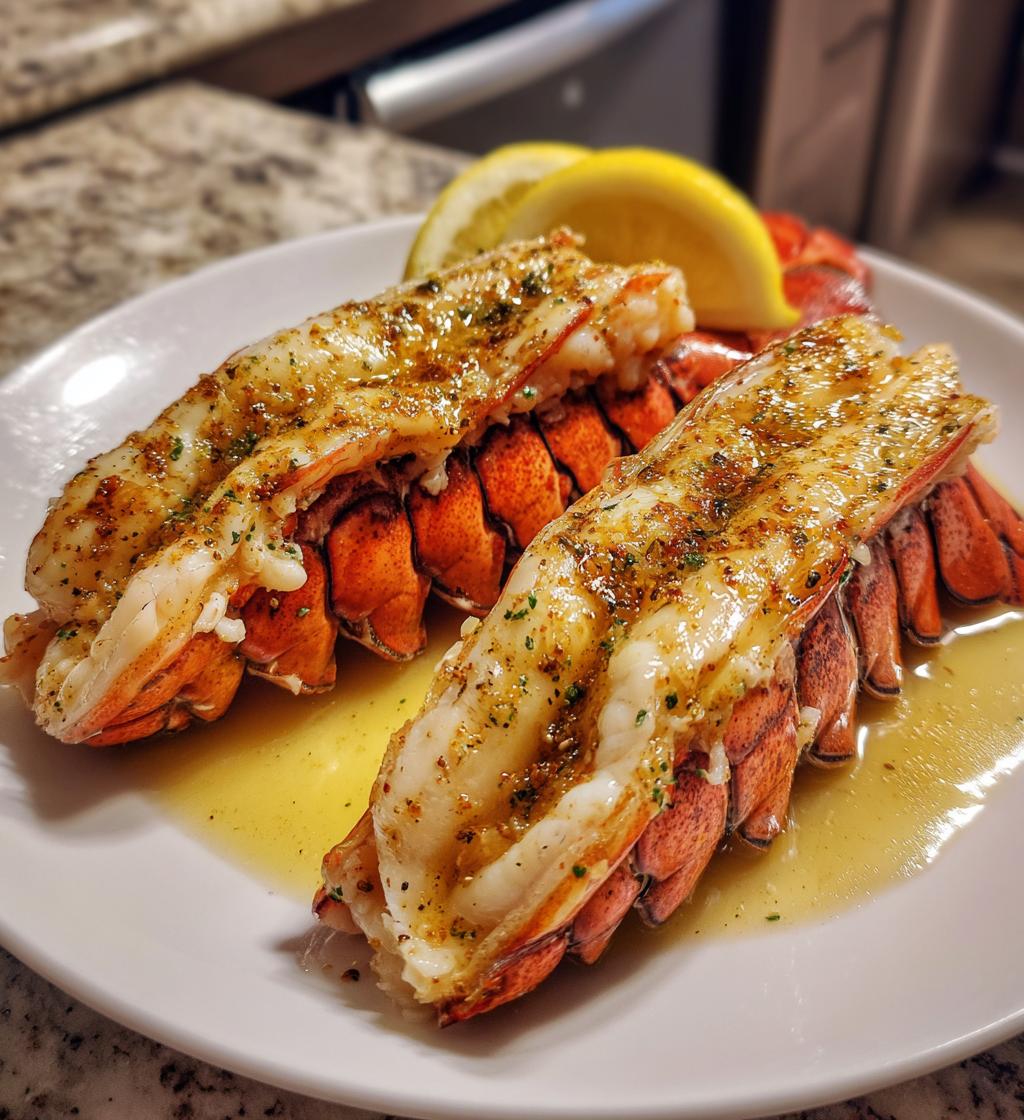 sous vide lobster tail