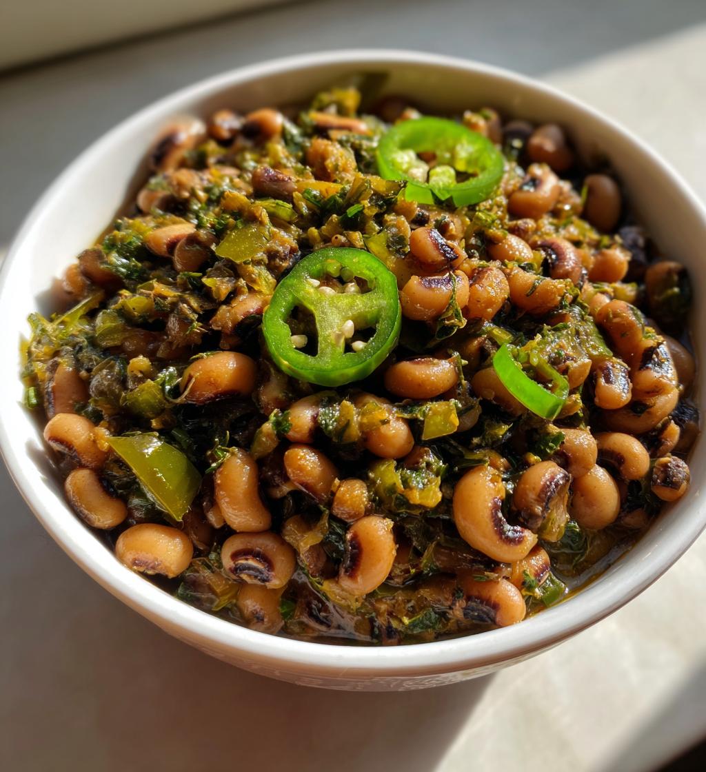 spicy black eyed peas