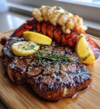 steak and lobster dinner