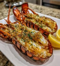 steamed lobster tails