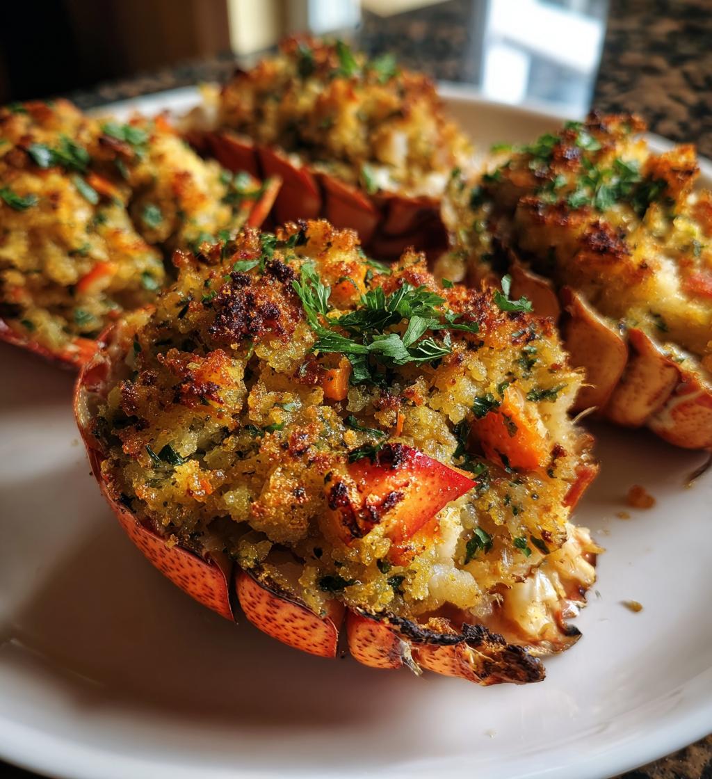 stuffed lobster
