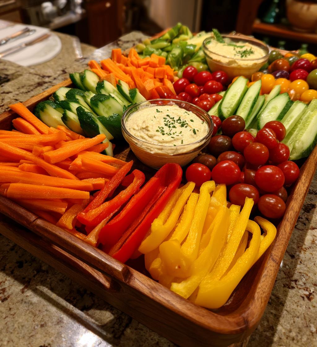 super bowl veggie tray ideas