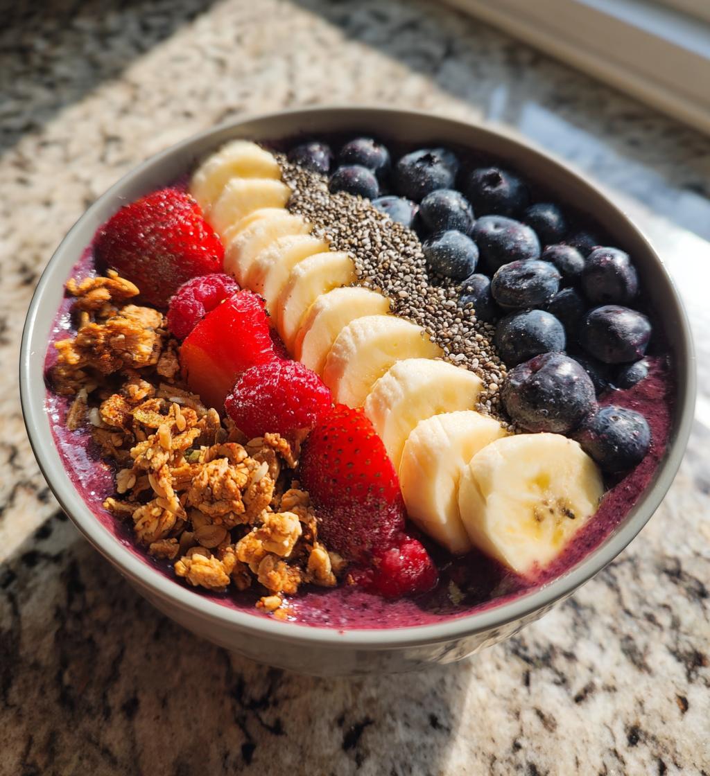 super thick smoothie bowl