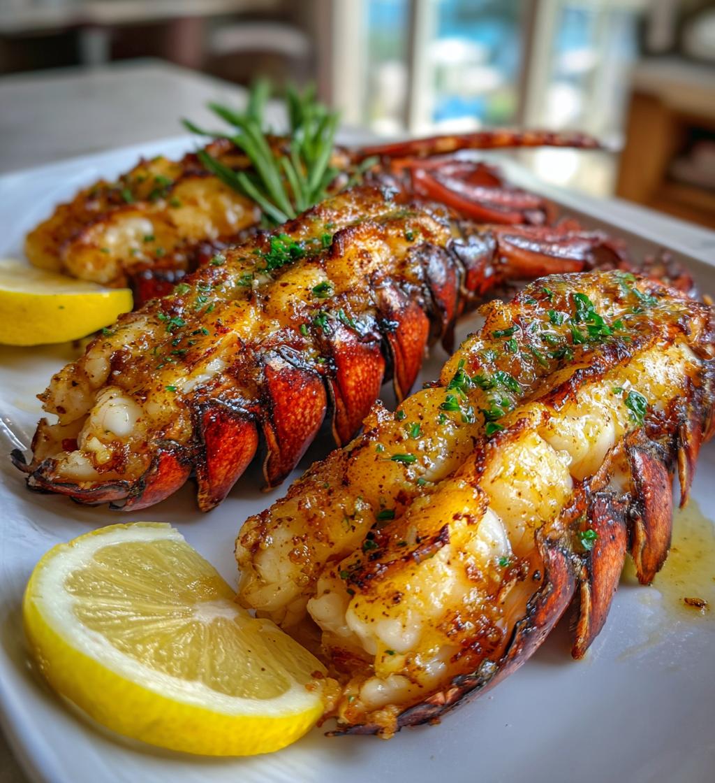 traeger lobster tails