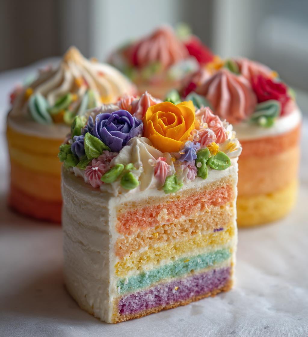 valentine bento cakes