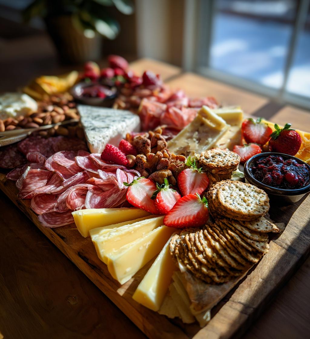 valentine charcuterie board ideas